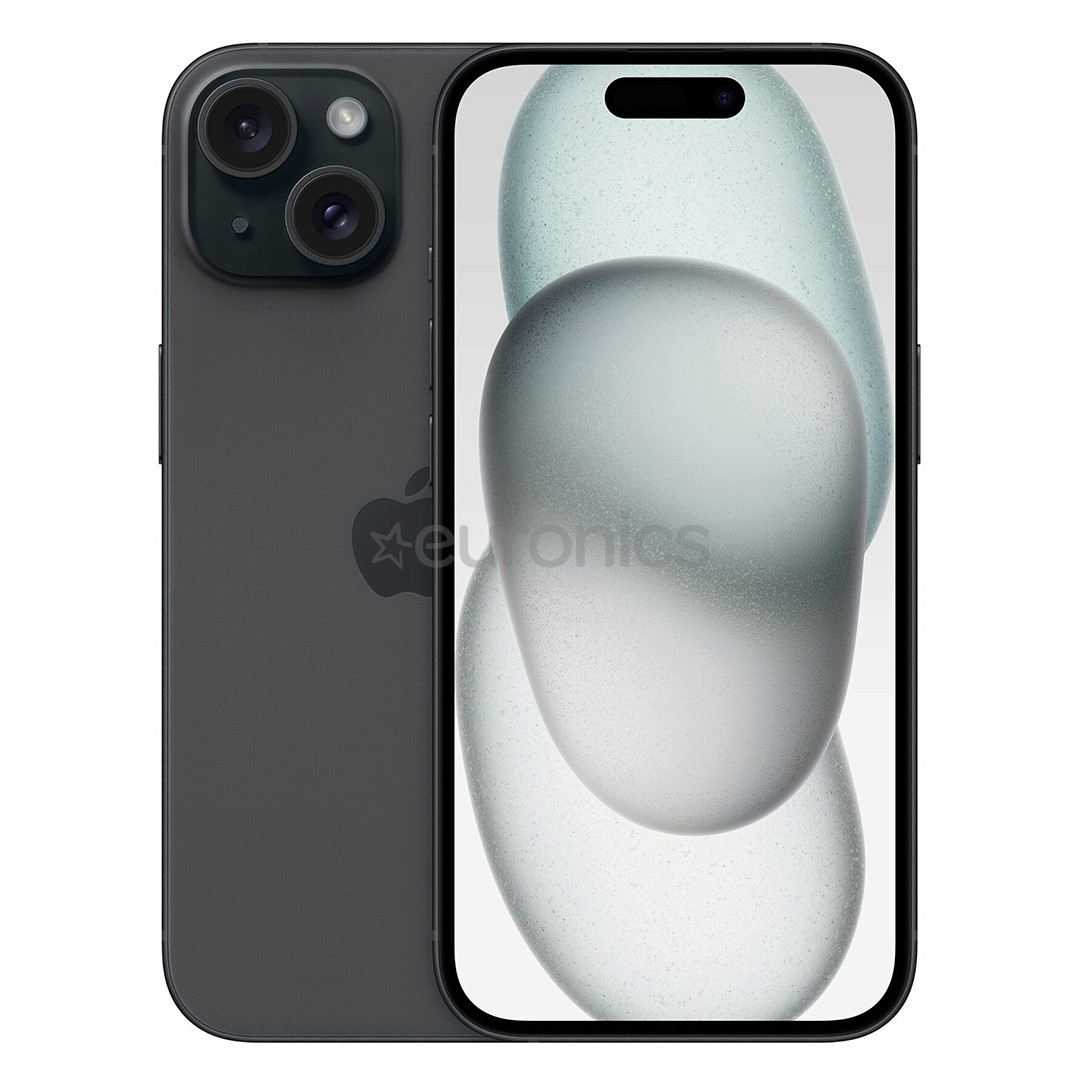 Uuskasutatud Apple iPhone 15, 128 GB, must - Nutitelefon