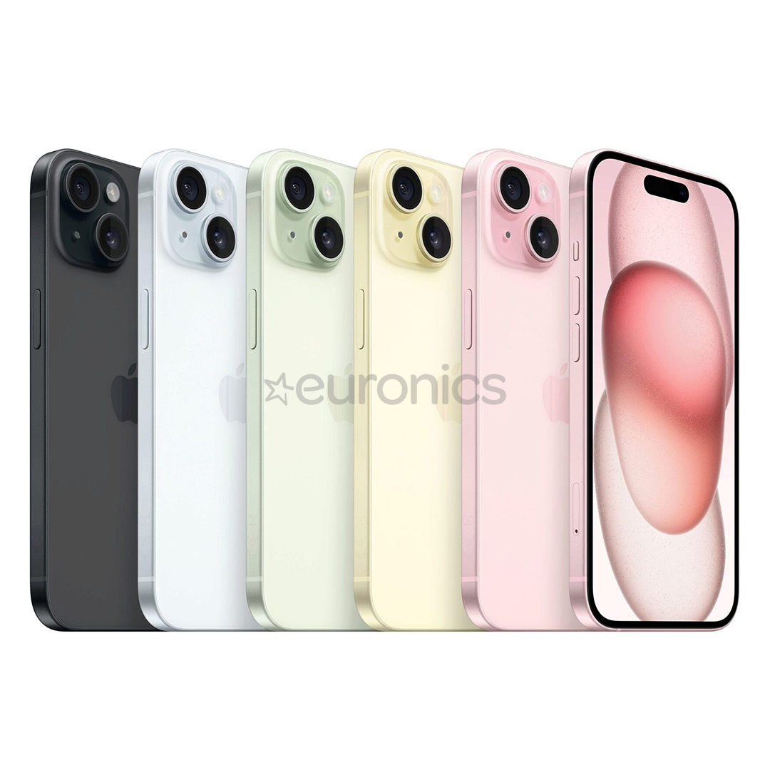 Подержанный Apple iPhone 15, 128 ГБ, черный - Смартфон
