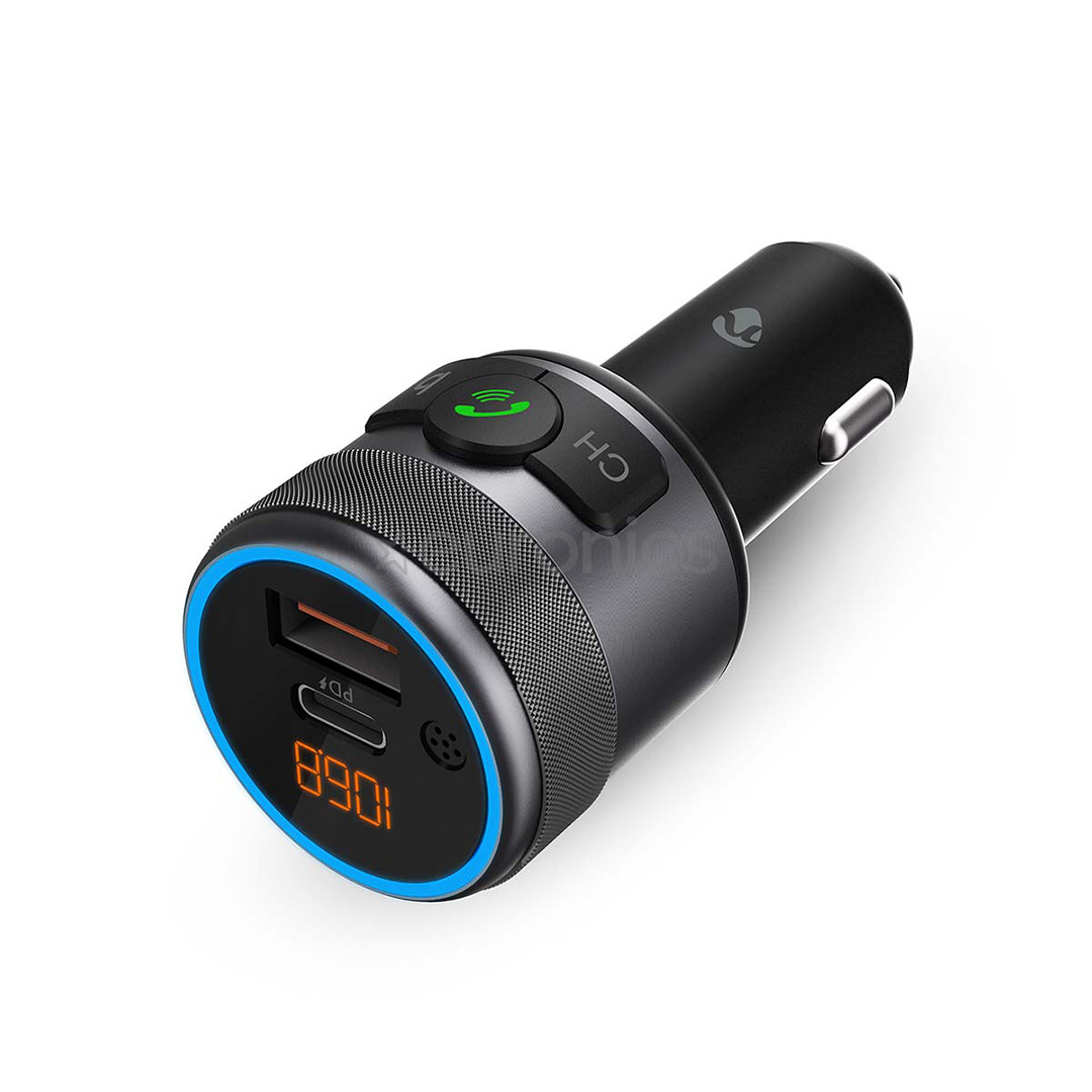Nedis Car FM Transmitter, черный - FM-трансмиттер