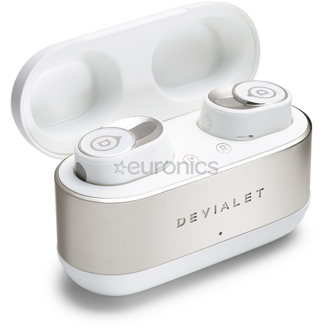 Devialet Gemini II, белый/серебристый - Полностью беспроводные наушники