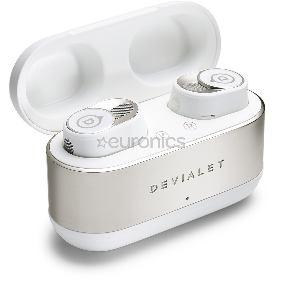 Devialet Gemini II, valge/hõbe - Täisjuhtmevabad kõrvaklapid
