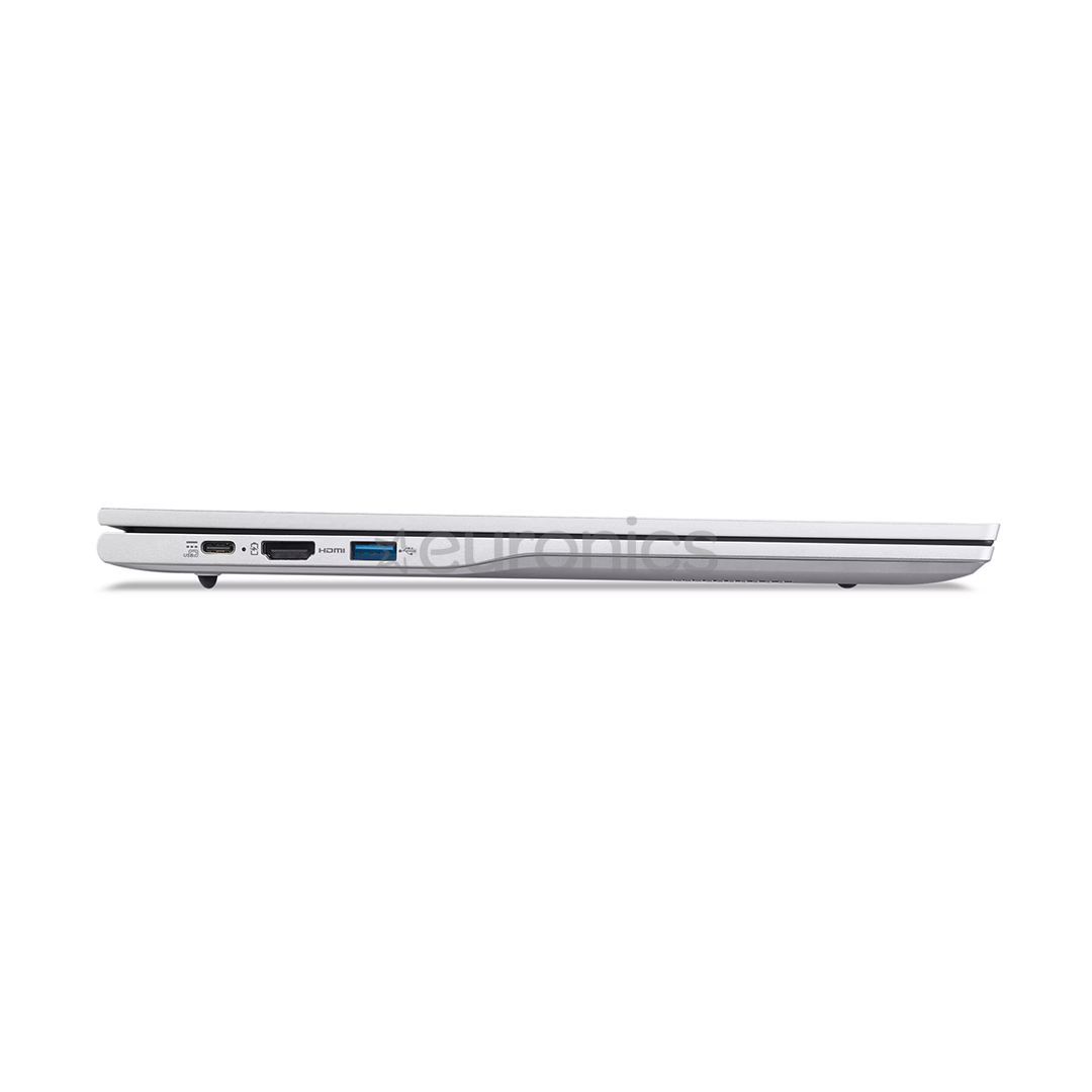 Acer Aspire Lite 16, 16'', WUXGA, i5, 16 GB, 512 GB, US, pure silver - Notebook