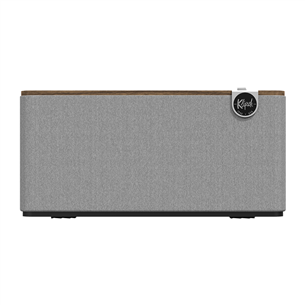 Klipsch Three Plus, pruun/hall - Juhtmevaba kodukõlar