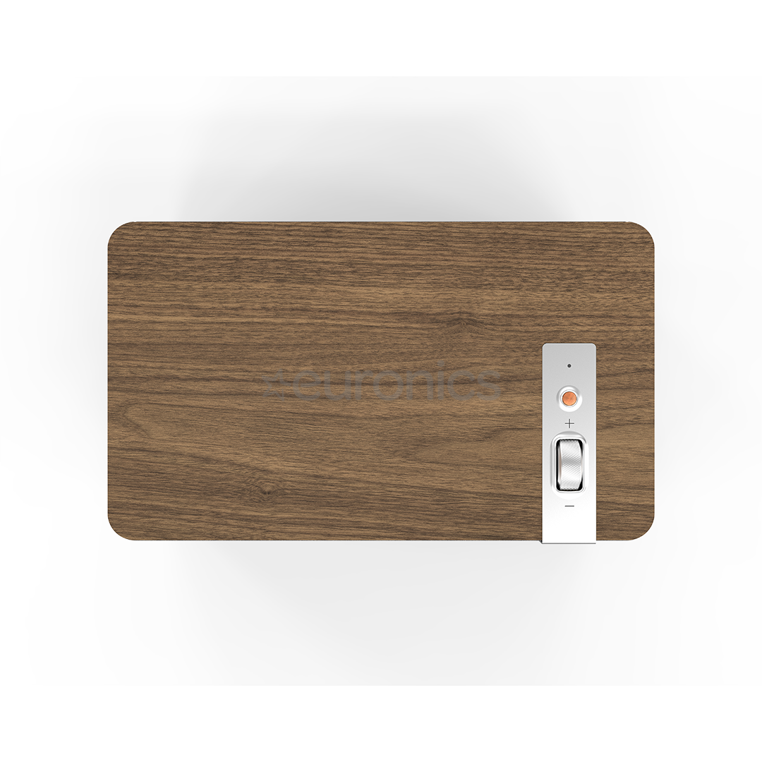 Klipsch Three Plus, pruun/hall - Juhtmevaba kodukõlar