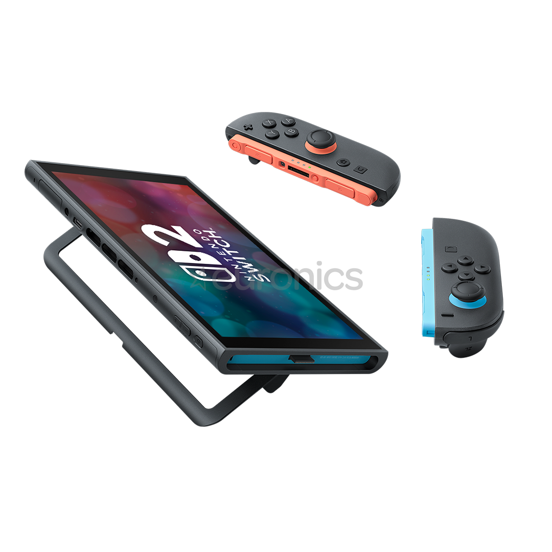 Nintendo Switch 2 + Mario Kart World, must - Mängukonsooli komplekt