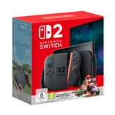 Nintendo Switch 2 + Mario Kart World, must - Mängukonsooli komplekt