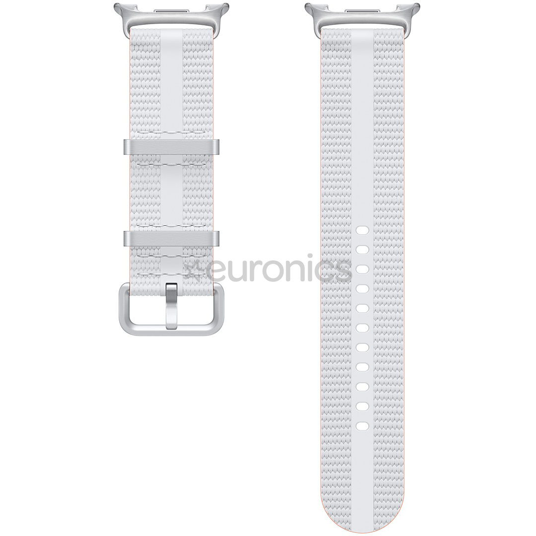 Samsung Galaxy Watch Athleisure Band (M/L), белый - Ремешок для часов