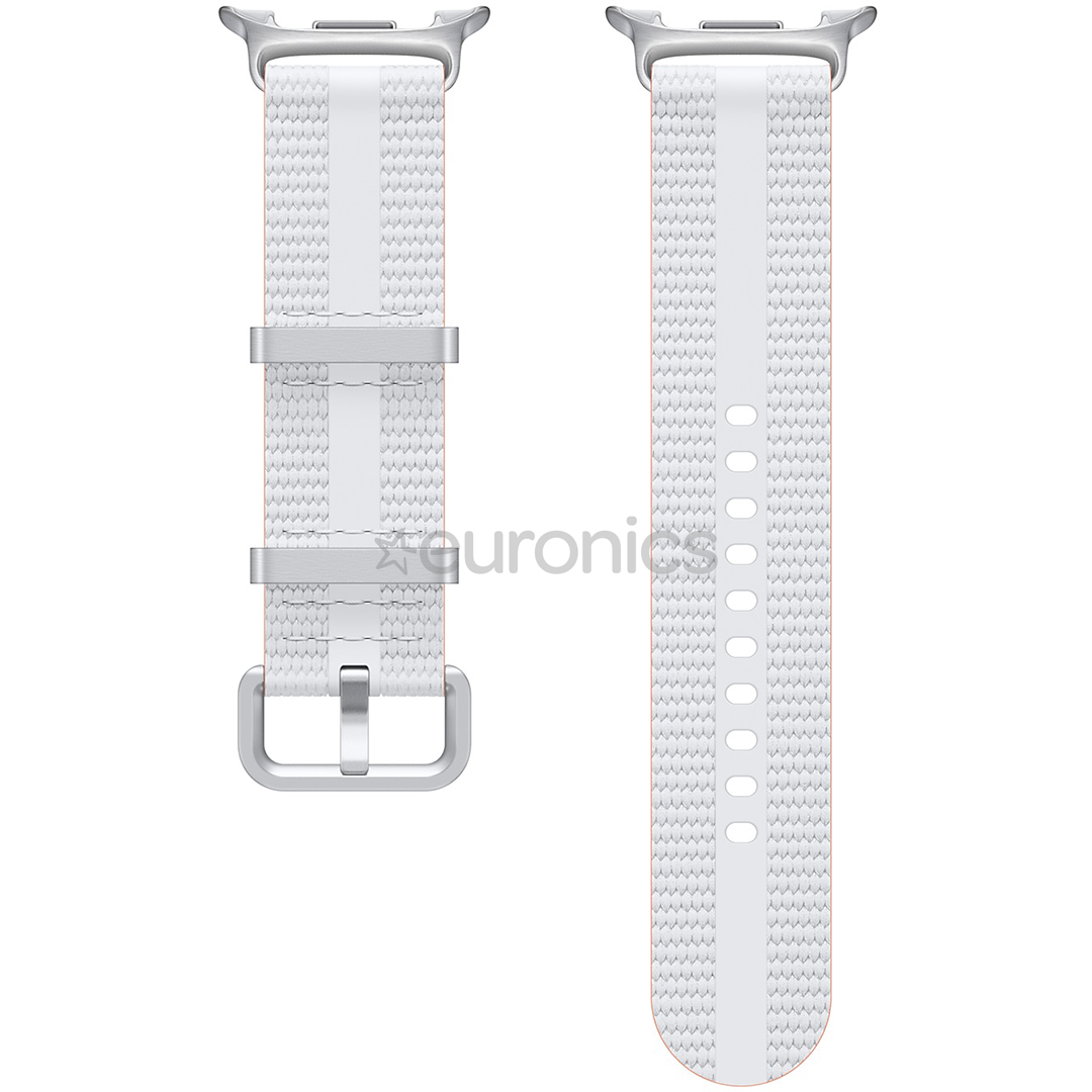 Samsung Galaxy Watch Athleisure Band (S/M), белый - Ремешок для часов
