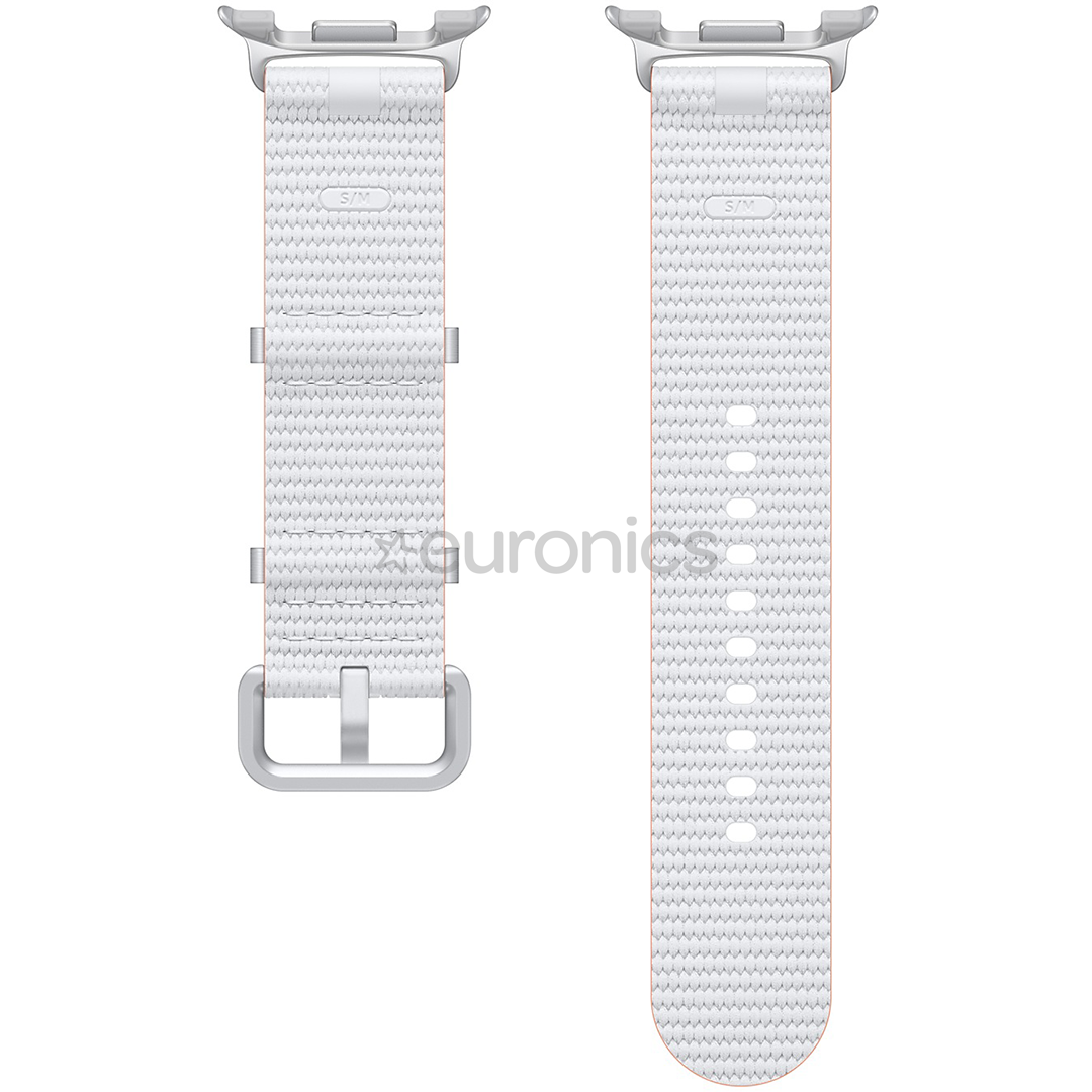 Samsung Galaxy Watch Athleisure Band (S/M), белый - Ремешок для часов