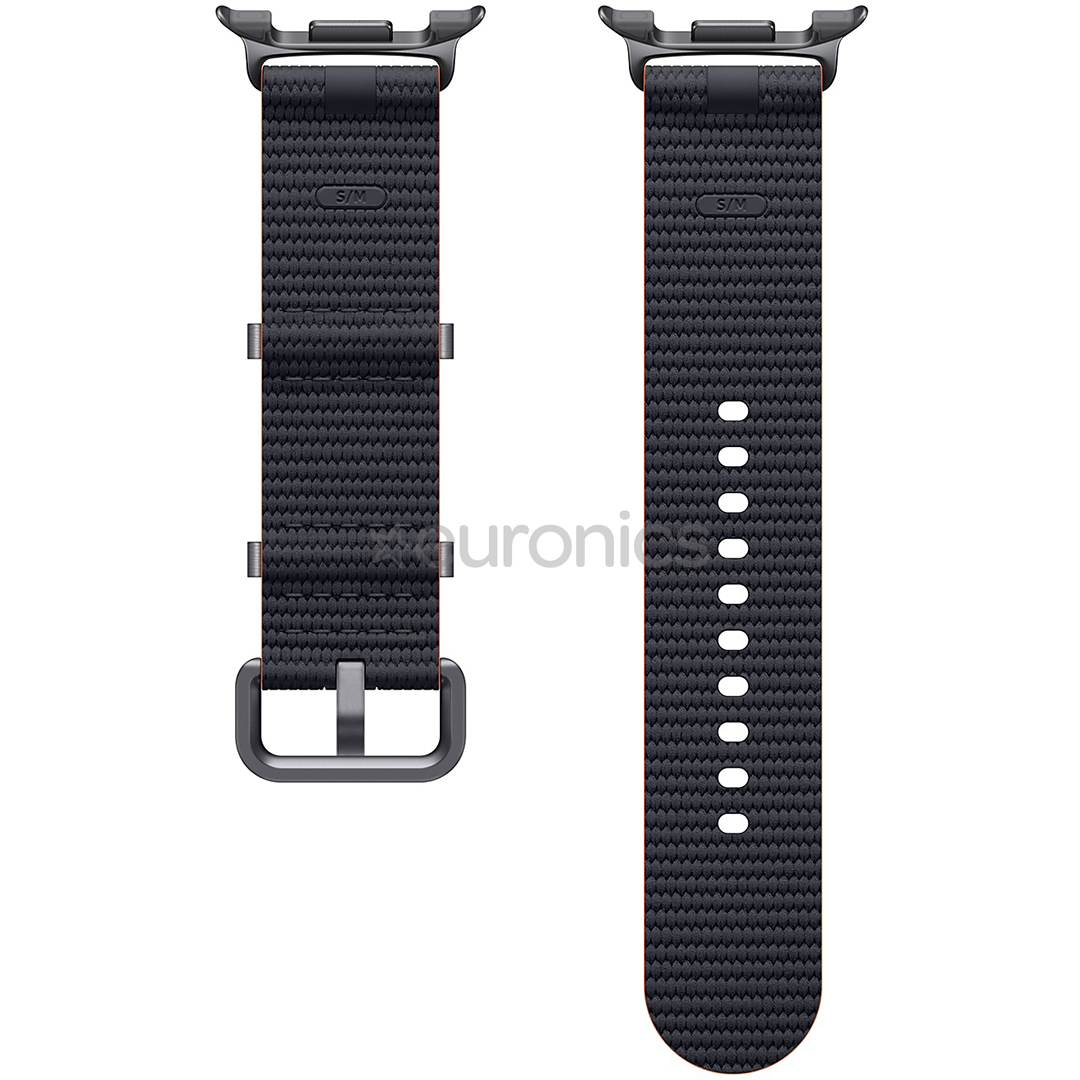 Samsung Galaxy Watch Athleisure Band (S/M), темно-серый - Ремешок для часов