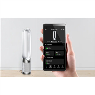 Dyson Purifier Cool PC1, белый/никель - Очиститель воздуха с вентилятором