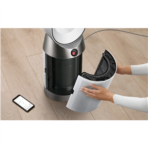 Dyson Purifier Cool PC1, белый/никель - Очиститель воздуха с вентилятором