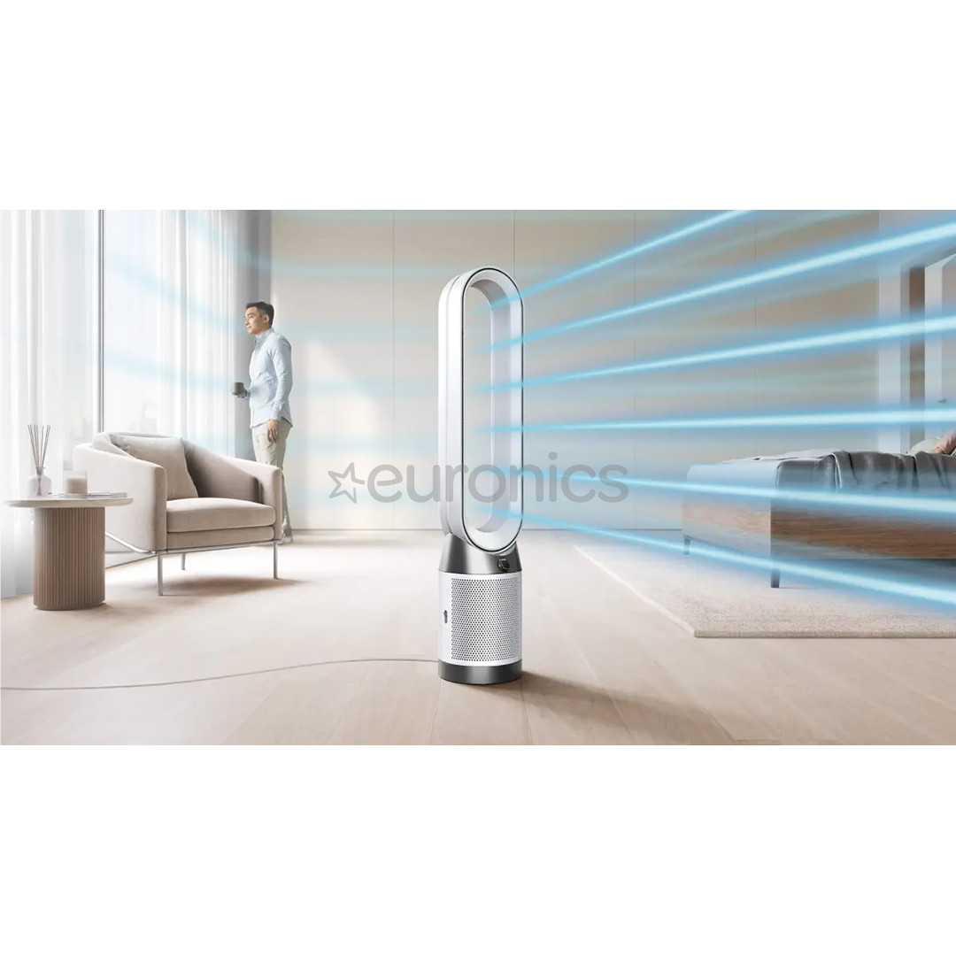 Dyson Purifier Cool PC1, белый/никель - Очиститель воздуха с вентилятором
