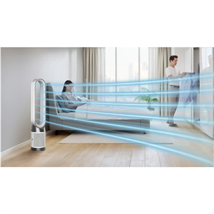 Dyson Purifier Cool PC1, белый/никель - Очиститель воздуха с вентилятором