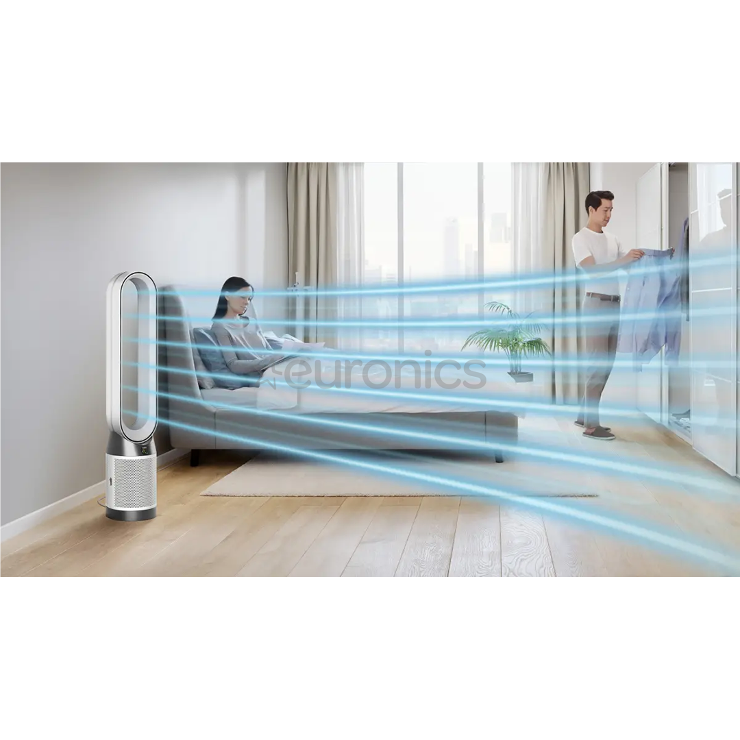 Dyson Purifier Cool PC1, белый/никель - Очиститель воздуха с вентилятором