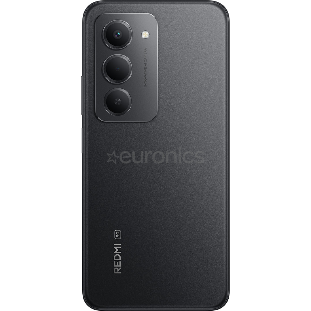 Xiaomi Redmi 15 5G, 4 GB, 128 GB, must - Nutitelefon