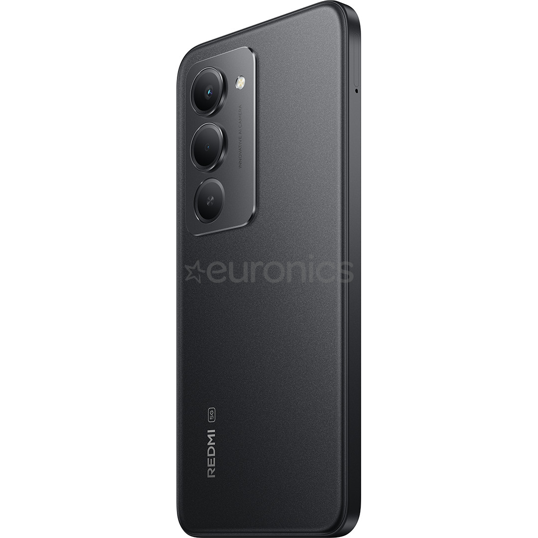 Xiaomi Redmi 15 5G, 4 GB, 128 GB, must - Nutitelefon
