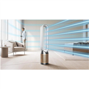 Dyson Purifier Cool PC2 De-NOx, valge/kuldne - Õhupuhasti ventilaatoriga
