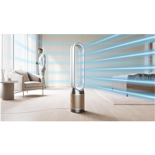 Dyson Purifier Cool PC2 De-NOx, белый/золотистый - Очиститель воздуха с вентилятором