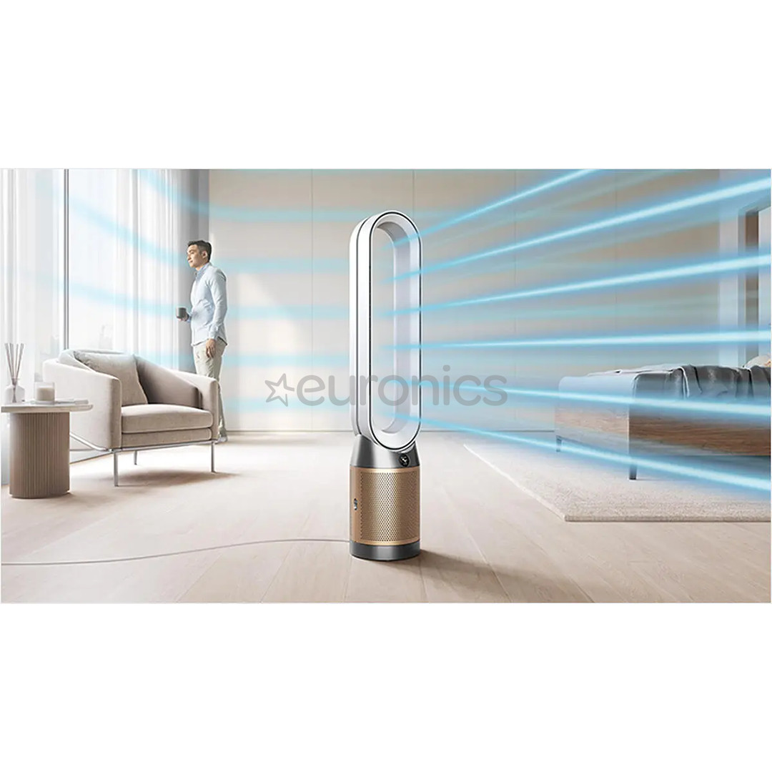 Dyson Purifier Cool PC2 De-NOx, valge/kuldne - Õhupuhasti ventilaatoriga