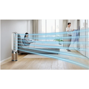 Dyson Purifier Cool PC2 De-NOx, белый/золотистый - Очиститель воздуха с вентилятором