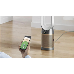 Dyson Purifier Cool PC2 De-NOx, valge/kuldne - Õhupuhasti ventilaatoriga