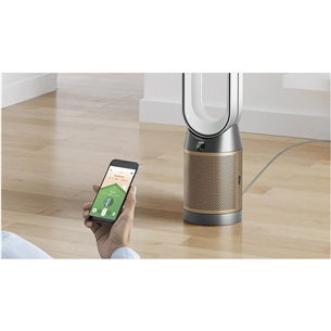 Dyson Purifier Cool PC2 De-NOx, белый/золотистый - Очиститель воздуха с вентилятором