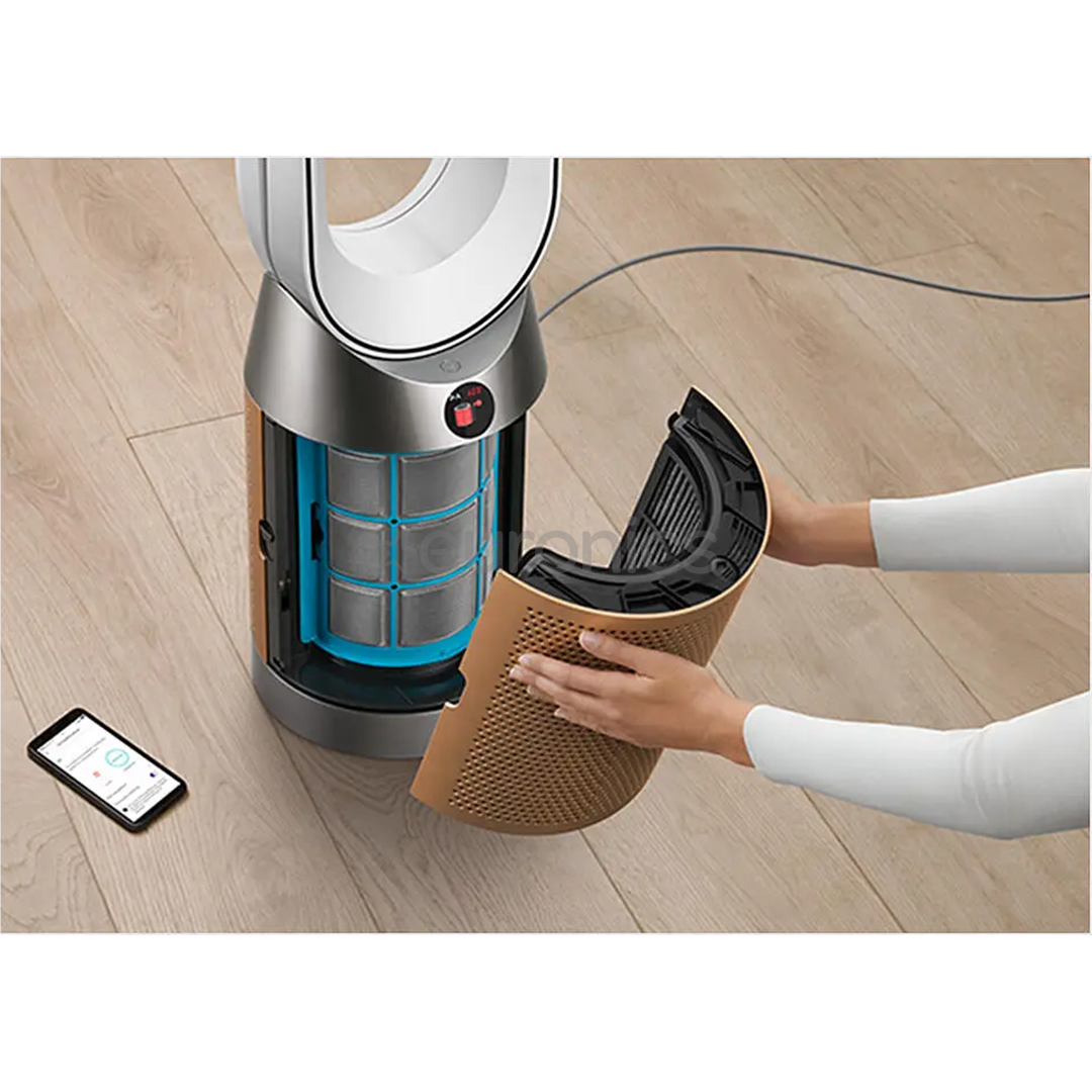 Dyson Purifier Cool PC2 De-NOx, белый/золотистый - Очиститель воздуха с вентилятором
