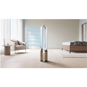 Dyson Purifier Cool PC2 De-NOx, valge/kuldne - Õhupuhasti ventilaatoriga