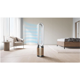 Dyson Purifier Cool PC2 De-NOx, белый/золотистый - Очиститель воздуха с вентилятором