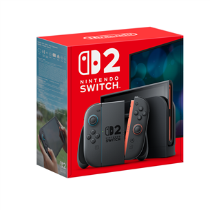Nintendo Switch 2, must - Mängukonsool 045496321444