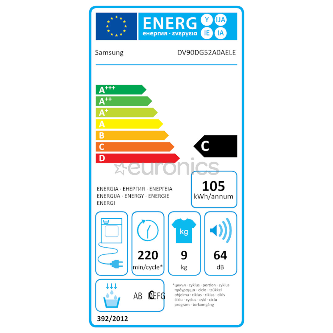 Samsung, 11 kg + 9 kg - Pesumasin + pesukuivati
