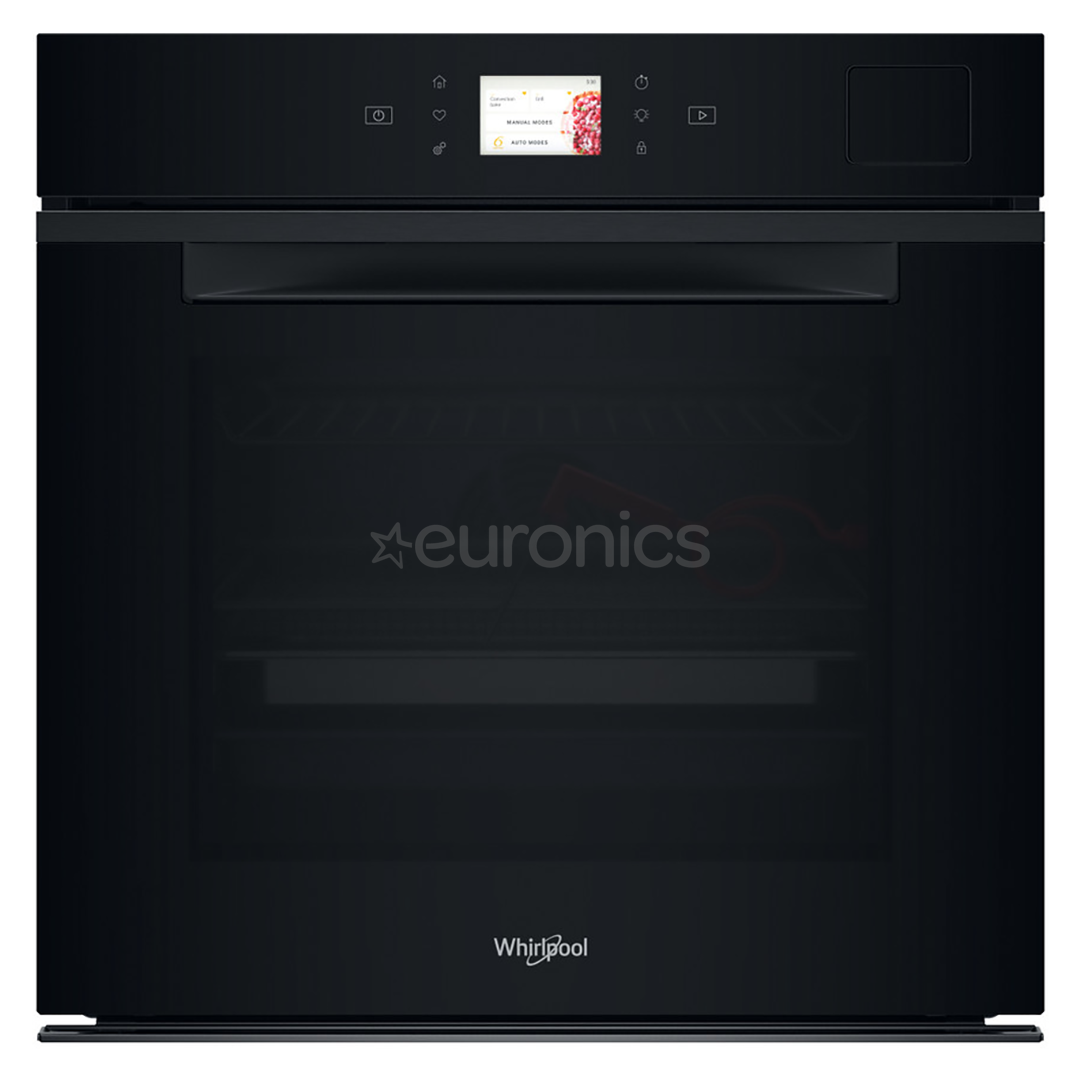 Whirlpool, 73 L, hüdrolüütiline puhastus, must - Integreeritav ahi