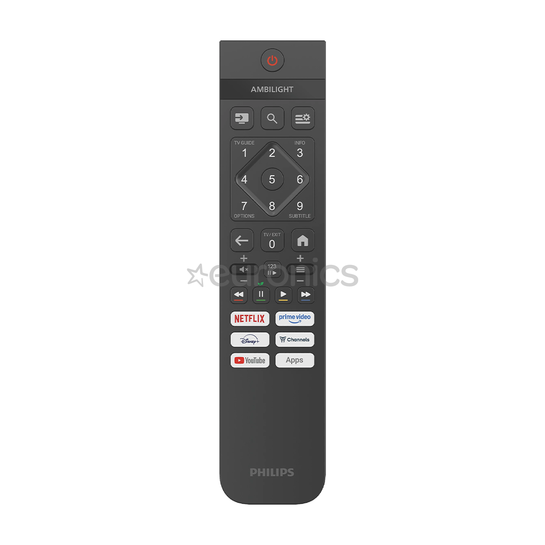 Philips PUS7000, 55'', 4K UHD, LED LCD, black - TV