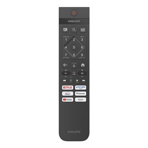 Philips PUS7000, 65'', 4K UHD, LED LCD, черный - Телевизор