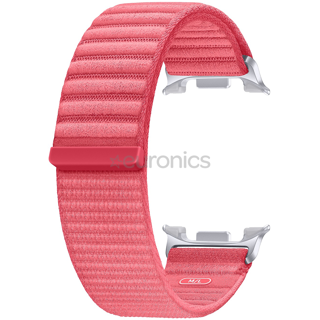 Samsung Galaxy Watch Fabric Band, M/L, красный - Ремешок для часов