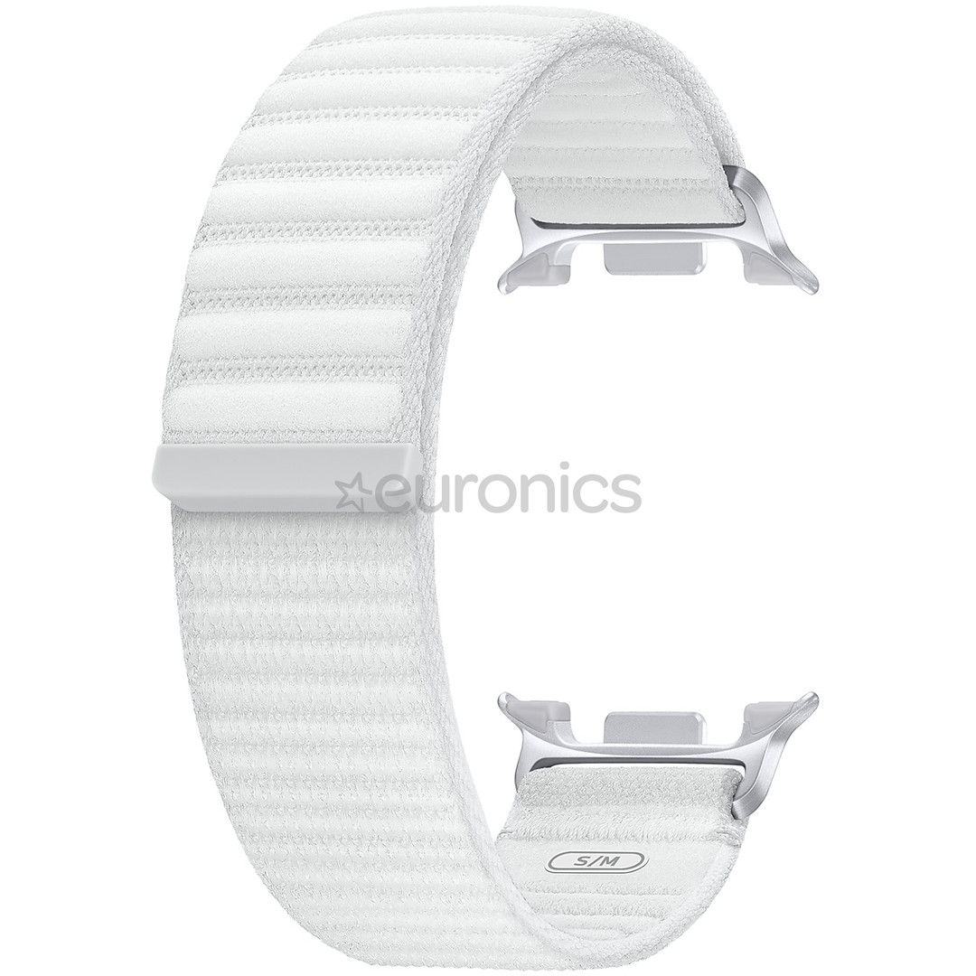 Samsung Galaxy Watch Fabric Band, S/M, valge - Kellarihm