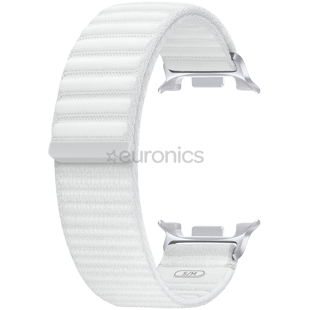 Samsung Galaxy Watch Fabric Band, S/M, белый - Ремешок для часов