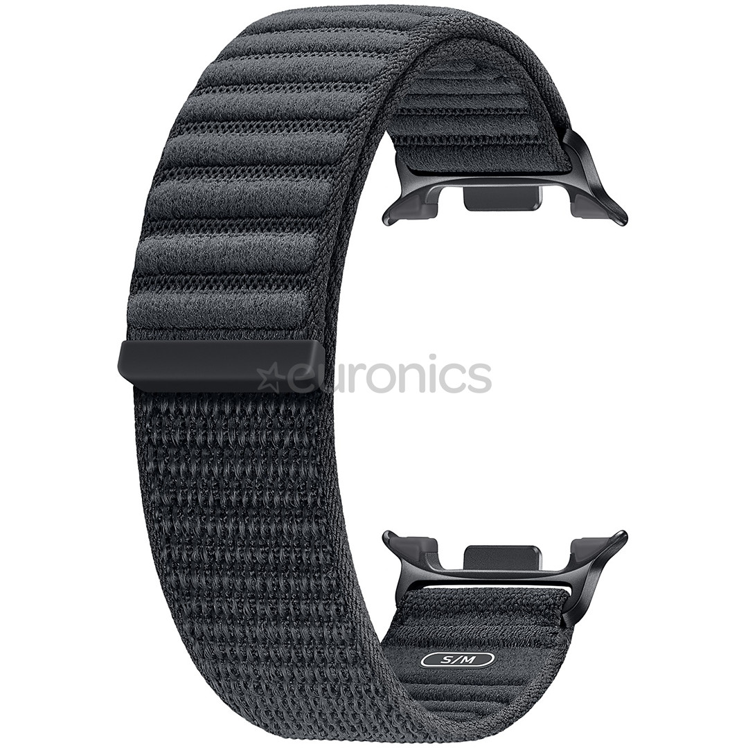 Samsung Galaxy Watch Fabric Band, S/M, темно-серый - Ремешок для часов