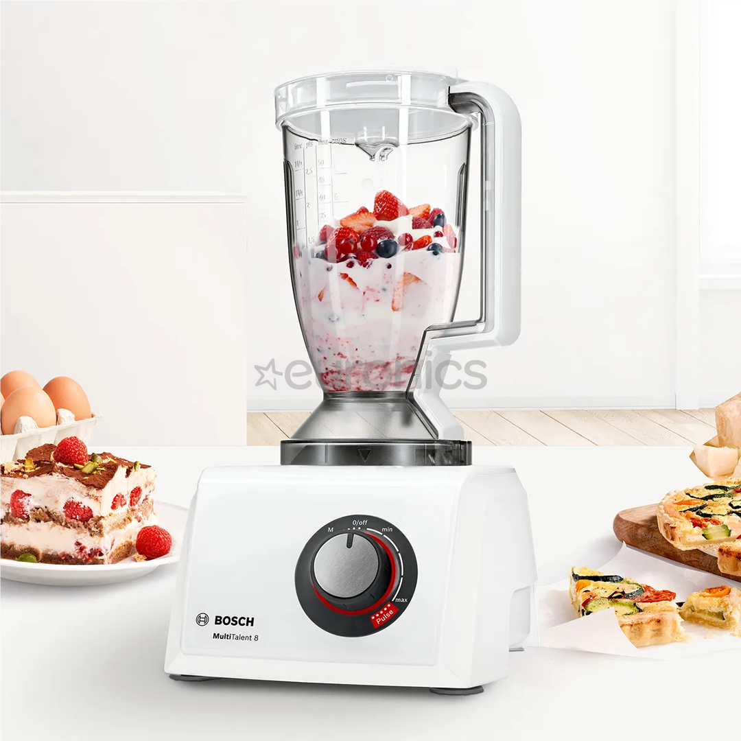 Bosch MultiTalent 8, 1000 Вт, белый - Кухонный комбайн
