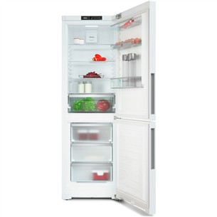 Miele, NoFrost, 330 L, height 186 cm, white - Refrigerator