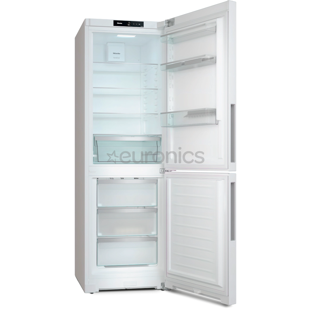 Miele, NoFrost, 330 L, height 186 cm, white - Refrigerator