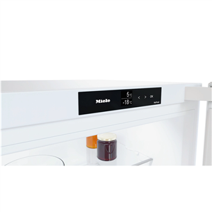 Miele, NoFrost, 330 L, height 186 cm, white - Refrigerator