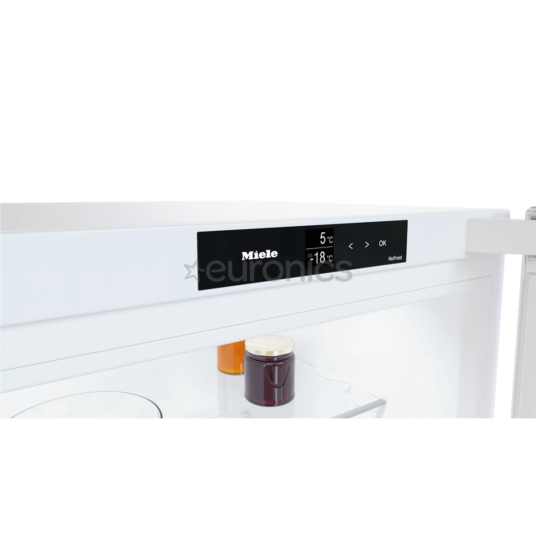 Miele, NoFrost, 330 L, height 186 cm, white - Refrigerator