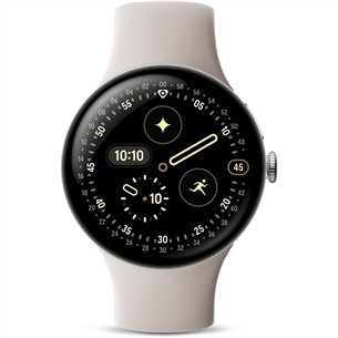 Google Pixel Watch 4, 45 mm, beež - Nutikell GA09308-EU
