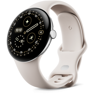 Google Pixel Watch 4, 45 мм, бежевый - Смарт-часы