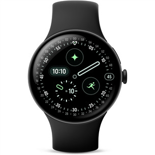 Google Pixel Watch 4, 45 mm, must - Nutikell GA09962-EU