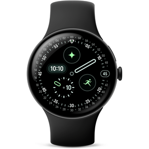 Google Pixel Watch 4, 45 мм, черный - Смарт-часы GA09962-EU
