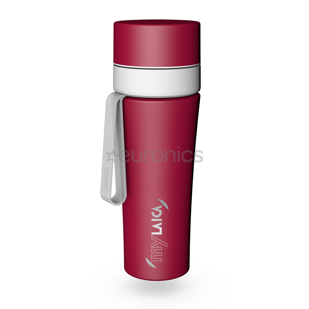 Laica, 0.55 L, red - Filtering water bottle