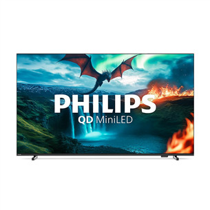 Philips MLED820, 55'', 4K UHD, QD Mini LED, must - Teler 55MLED820/12